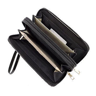 Magazine Cover Picture Wallet Wristlet