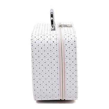 SET OF 2 COSMETIC CASES BUTTERFLIES PRINT RZ-CC00273