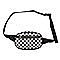 Checker Pattern Fanny Pack Waist Bag