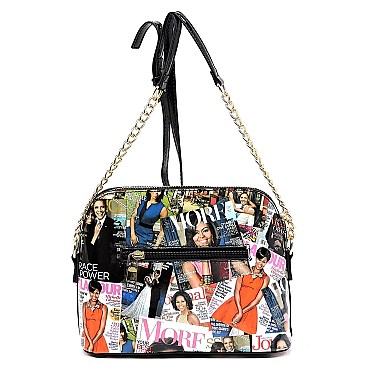 Michelle Obama Magazine Print Messenger