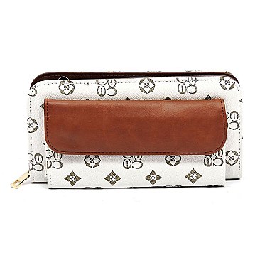 MONOGRAM POCKET CLUTCH CROSSBODY