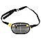 Houndstooth Checker Pattern Fanny Pack Waist Bag