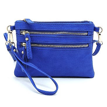 MULTI-POCKET CROSS BODY WRISTLET