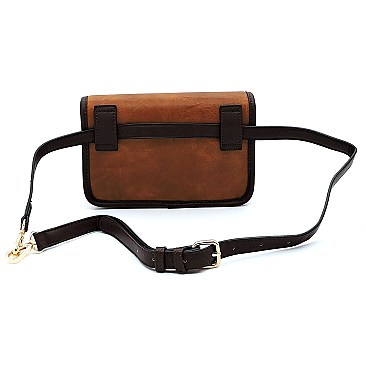 Convertible Crossbody Bag & Fanny Pack