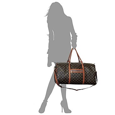22" MONOGRAMMED DUFFEL BAG
