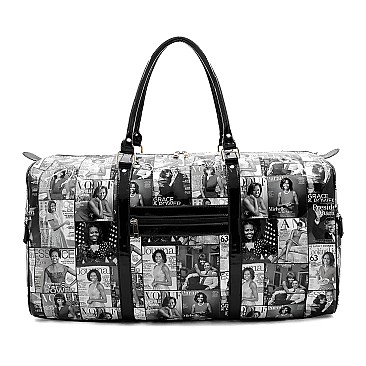 CH-OA776 Michelle Obama Duflle Bag