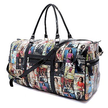 CH-OA776 Michelle Obama Duflle Bag