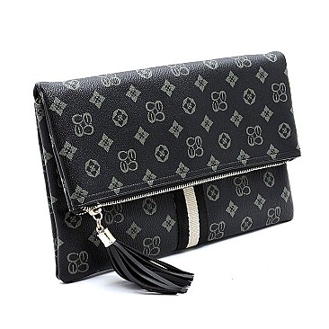 Monogram Bi Fold Clutch