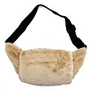 Faux Fur Fanny Pack Waist Bag