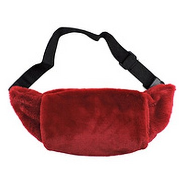 Faux Fur Fanny Pack Waist Bag