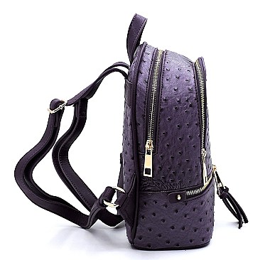 Ostrich Croc Backpack