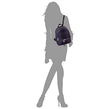 Ostrich Croc Backpack