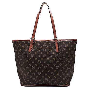 Signature Shopper Monogram Tote