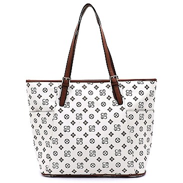 Signature Shopper Monogram Tote