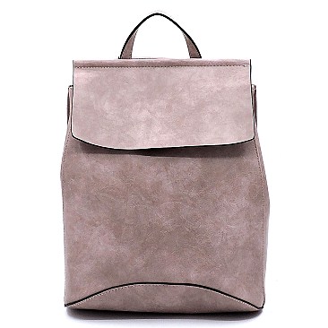 2 WAY FLAP BACKPACK SHOULDER BAG