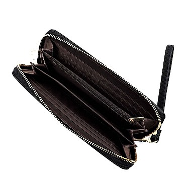Saffiano Textured Stripe 2-in-1 Tote Bag