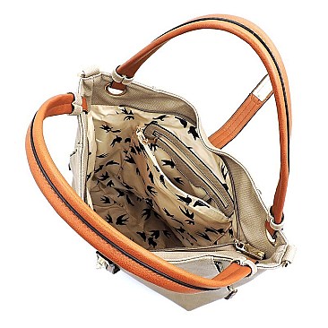 Fashion Zipper Shoulder Bag