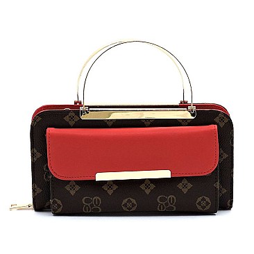 MONOGRAM TOP HANDLE CROSSBODY