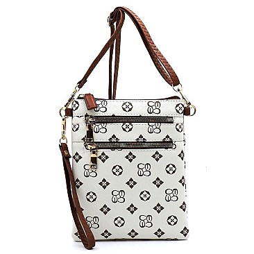 MONOGRAM MULTI-ZIP CROSSBODY BAG