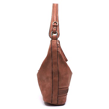 Weaving Stripe Shoulder Bag