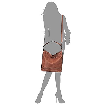 Weaving Stripe Shoulder Bag