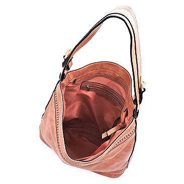 Weaving Stripe Shoulder Bag
