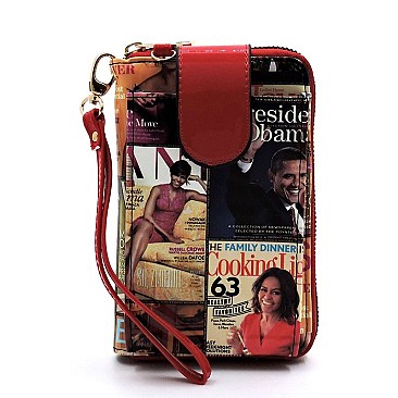 OBAMA MAGAZINE COVER PHONE CASE & WALLET