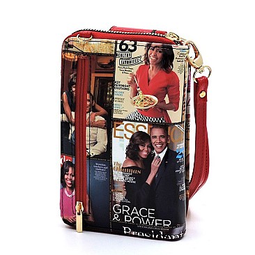 OBAMA MAGAZINE COVER PHONE CASE & WALLET