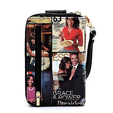 OBAMA MAGAZINE COVER PHONE CASE & WALLET