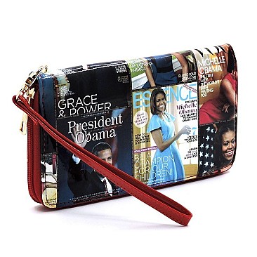 2-in-1 Magazine Cover Collage Satchel