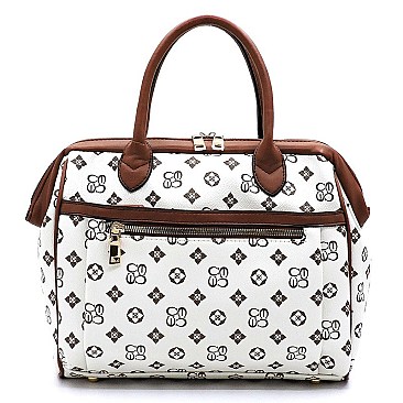 MONOGRAM DOCTOR'S SATCHEL