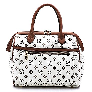 MONOGRAM DOCTOR'S SATCHEL