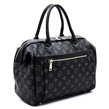 MONOGRAM DOCTOR'S SATCHEL