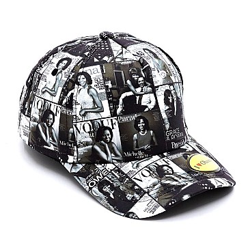 MICHELLE OBAMA BASEBALL CAP