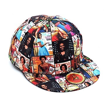 SNAPBACK MAGAZINE COVER BASEBALL CAP