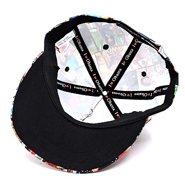 SNAPBACK MAGAZINE COVER BASEBALL CAP