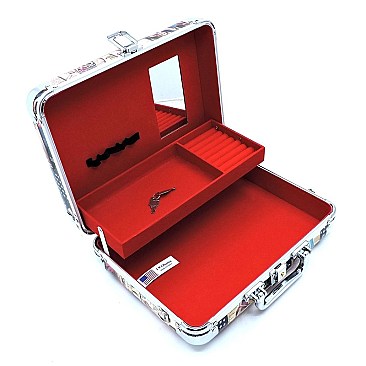 COLLAGE MAGAZINE COVER COSMETIC CASE