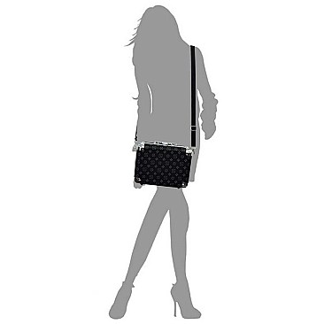 Stylish Monogram Cosmetic Case