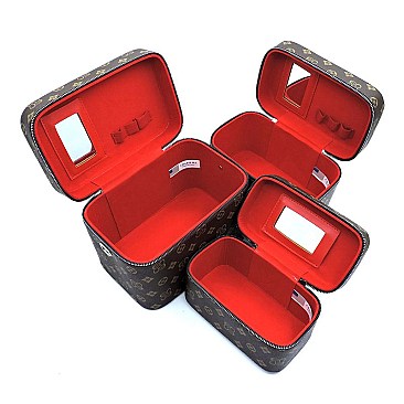 MONOGRAM 3PC COSMETIC CASE