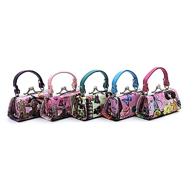 Pack of 12 Coin Purse With A Girly Designs