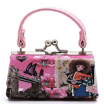 Pack of 12 Coin Purse With A Girly Designs