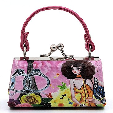Pack of 12 Coin Purse With A Girly Designs