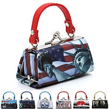 Pack of 12 US Design Coin Purse