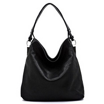 Laser Cut Printed Shoulder Bag Hobo