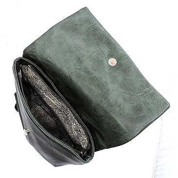 Buckle Flap Backpack