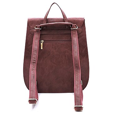 Flap over Convertible Backpack