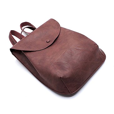 Flap over Convertible Backpack