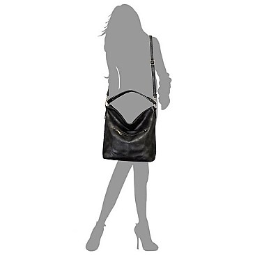 Fashion Zip 2-in-1 Shoulder Bag