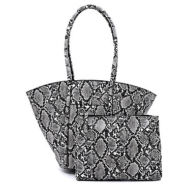 Python Snake Skin 2-in-1 Shopper