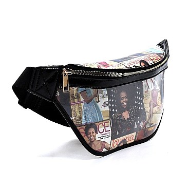 Michelle Obama TRANSPARENT Fanny Pack